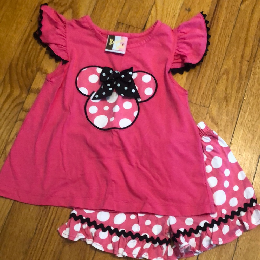 Minnie Mouse Short Set